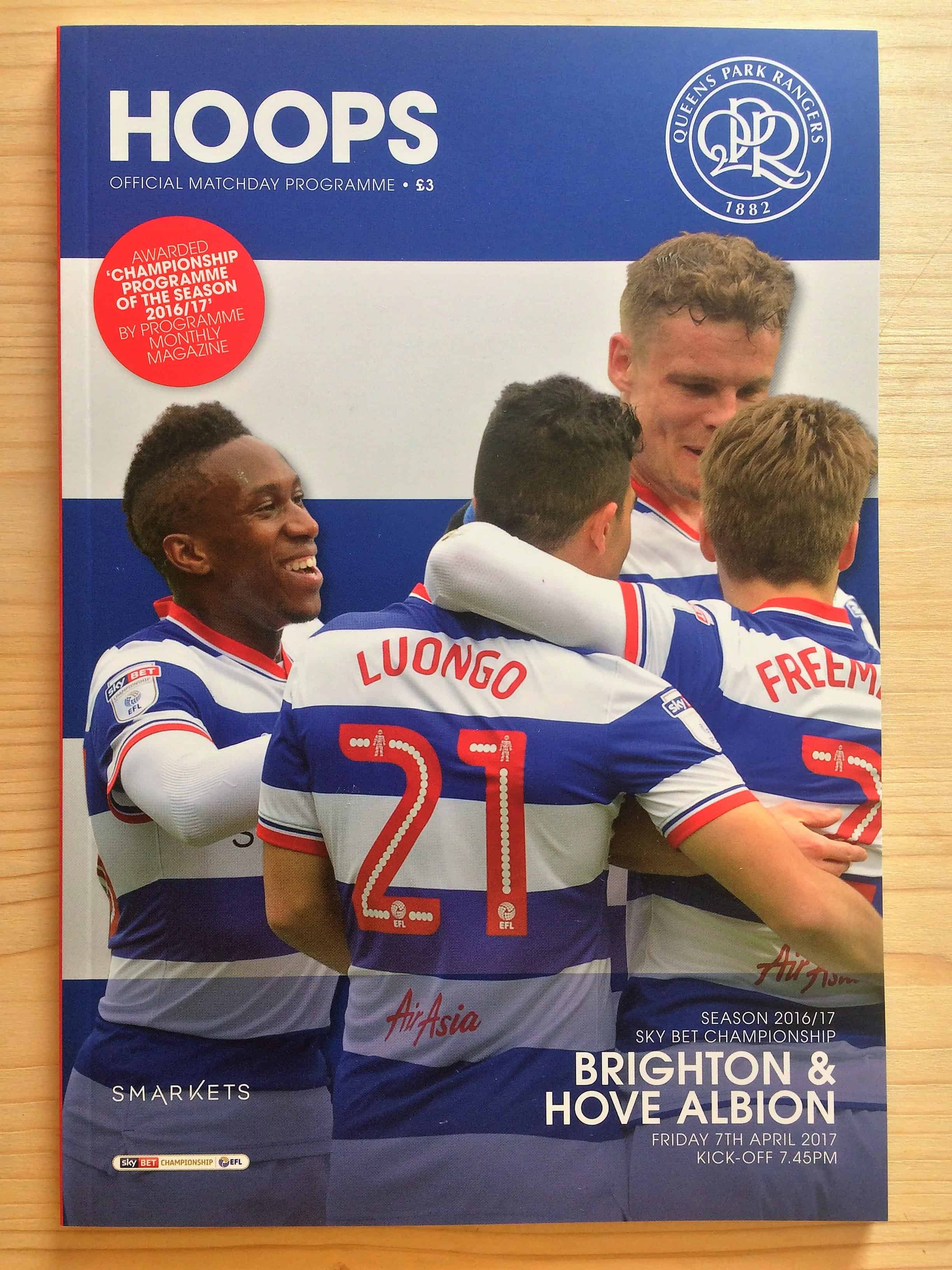 Queens Park Rangers FC v Brighton & Hove Albion FC